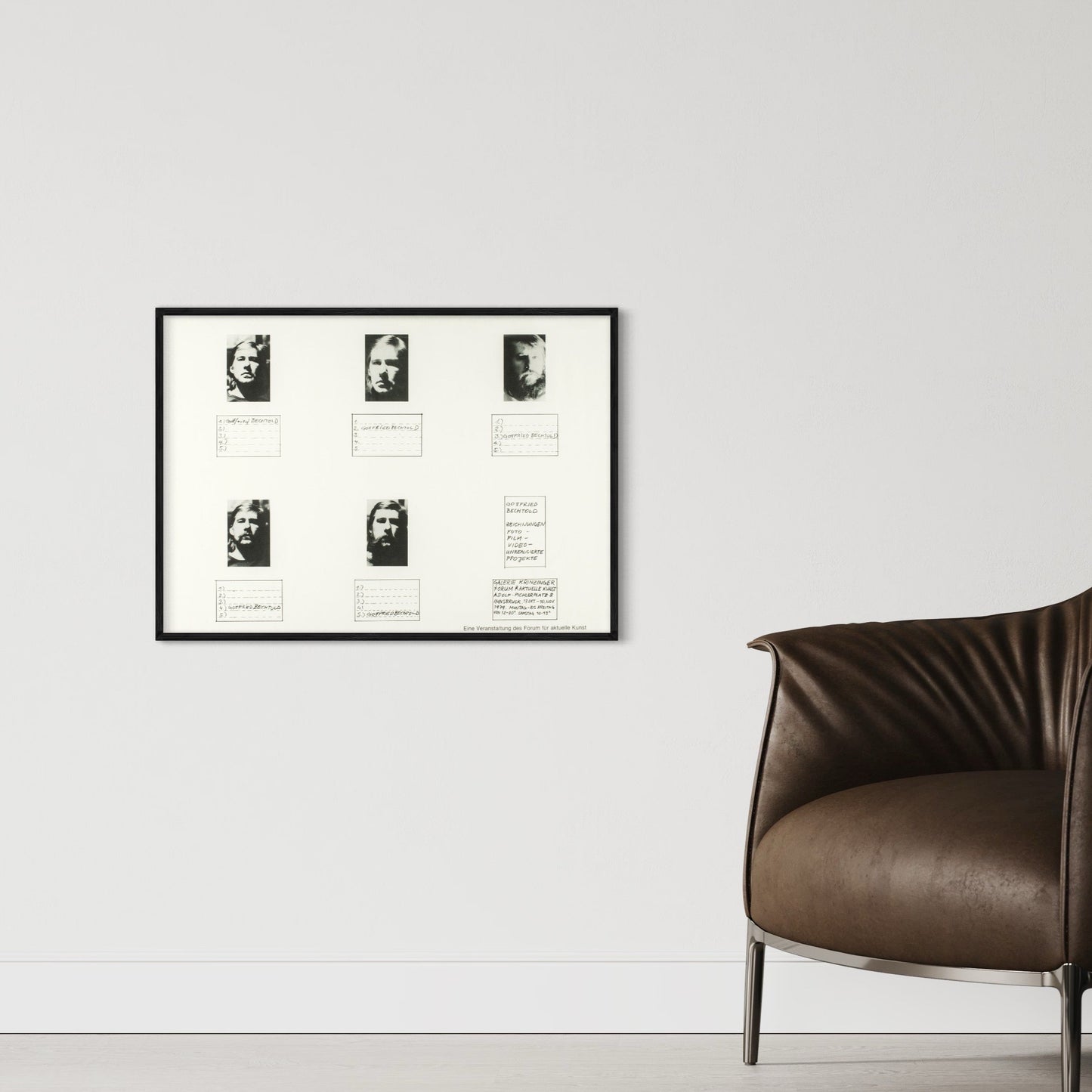 Gottfried Bechtold: Film - Foto - Video, Poster von 1979.