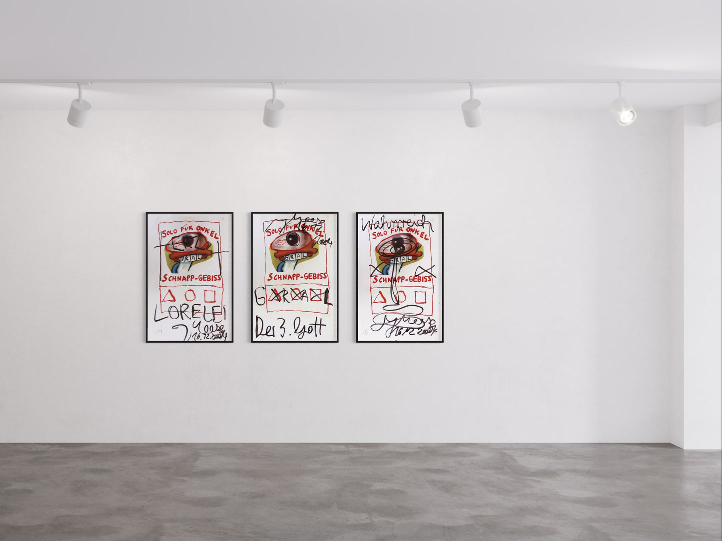 Jonathan Meese: Solo für Onkel Schnapp-Gebiss Plakat Edition