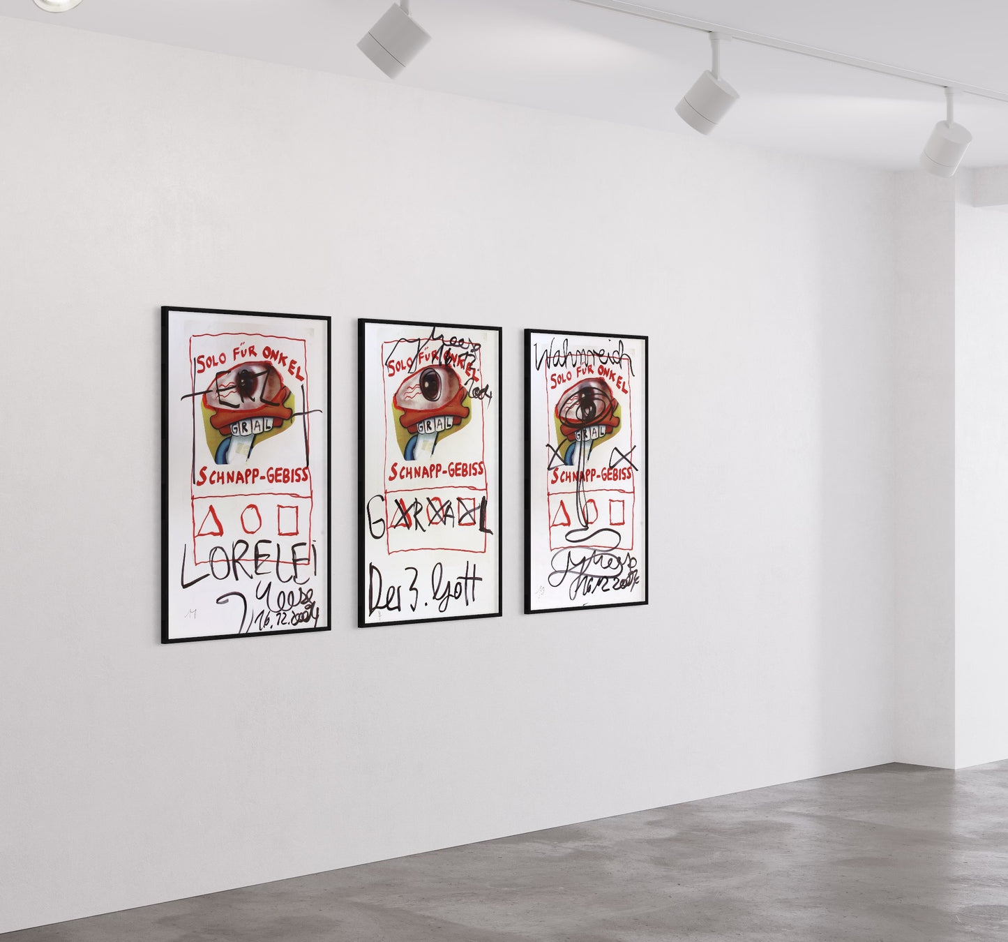 Jonathan Meese: Solo für Onkel Schnapp-Gebiss. Edition / Art Print 2004