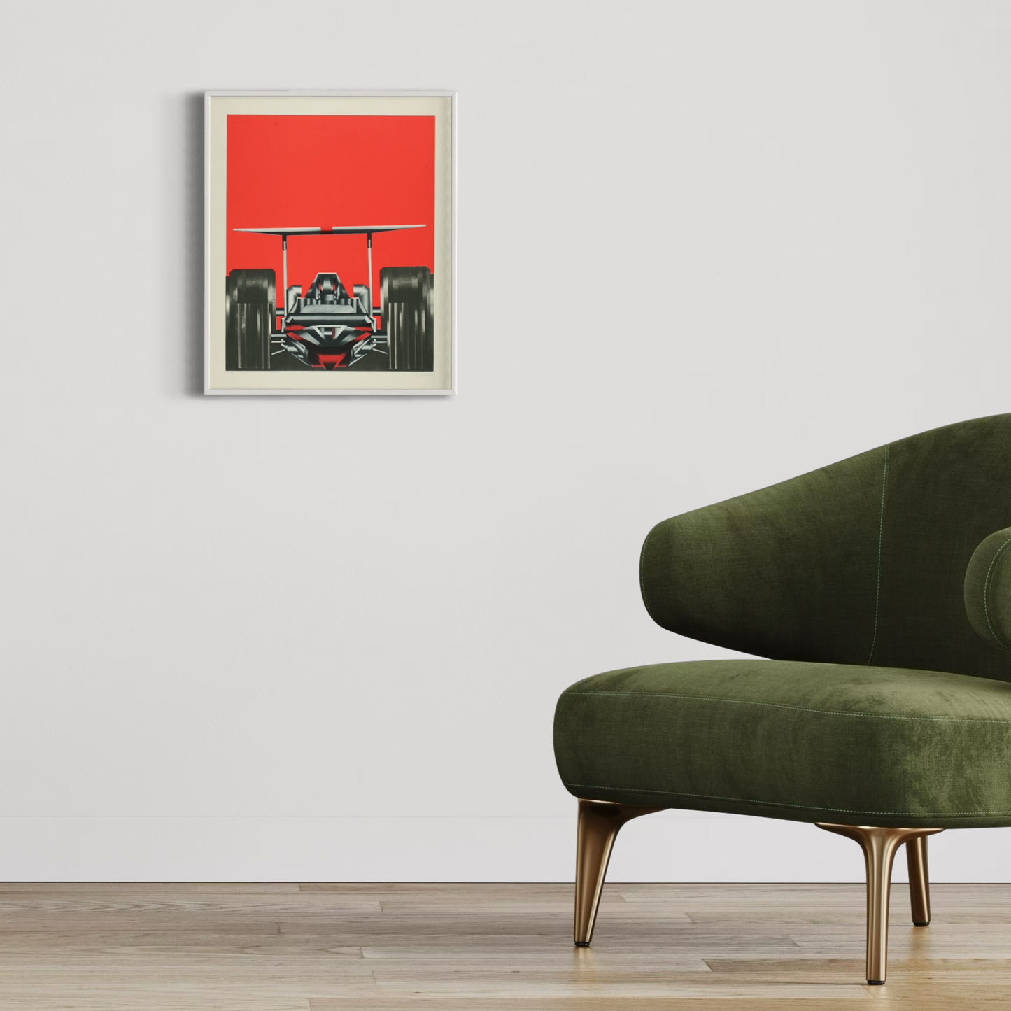 Fritz Mikesch: Ohne Titel. Edition / Art print um 1975.
