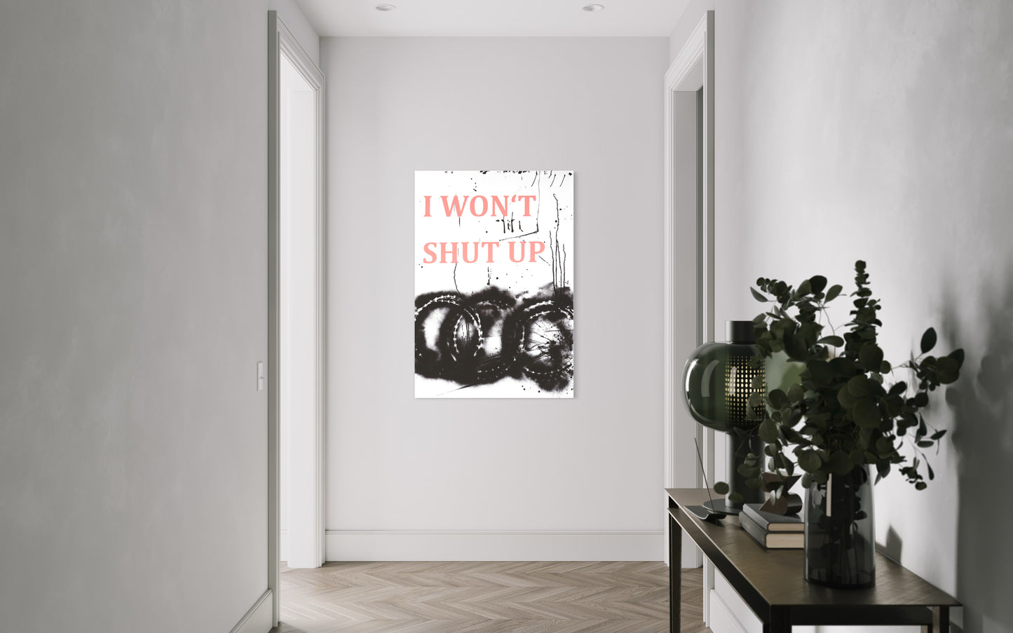 Monica Bonvicini: I Won't. Edition / art print 2021.