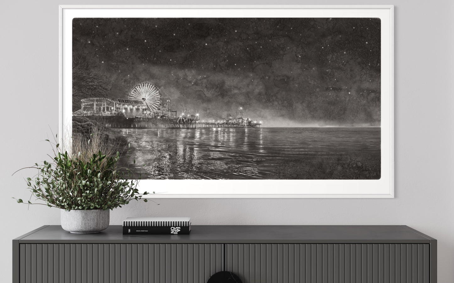 Hans Op de Beeck : Paysage nocturne