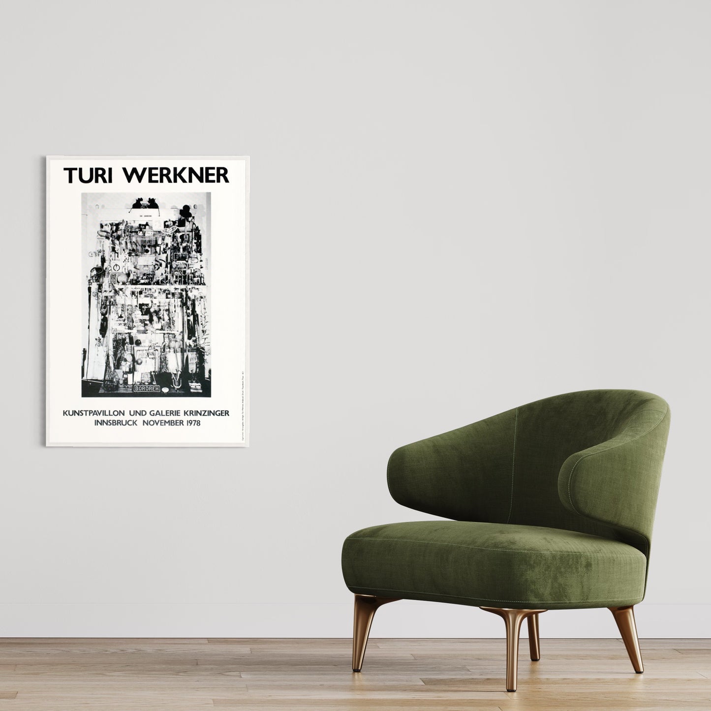 Turi Werkner: Turi Werkner. Poster von 1978.