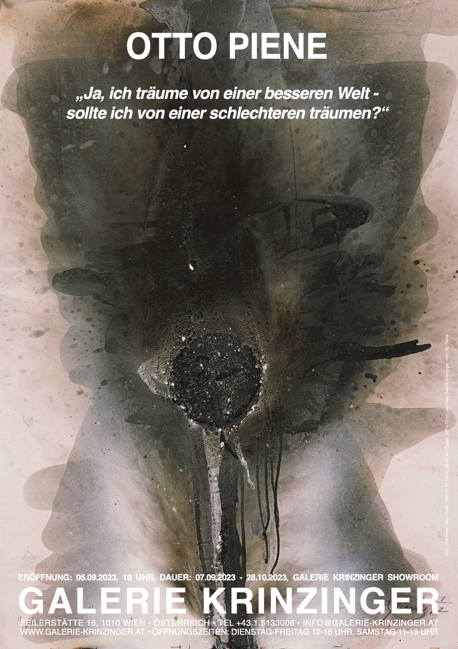 Otto Piene: Ja, ich träume von einer besseren Welt - sollte ich von einer schlechteren träumen