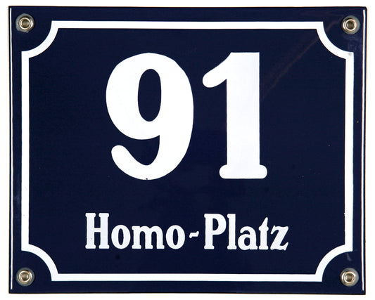 Cary Leibowitz: Homo Platz 91