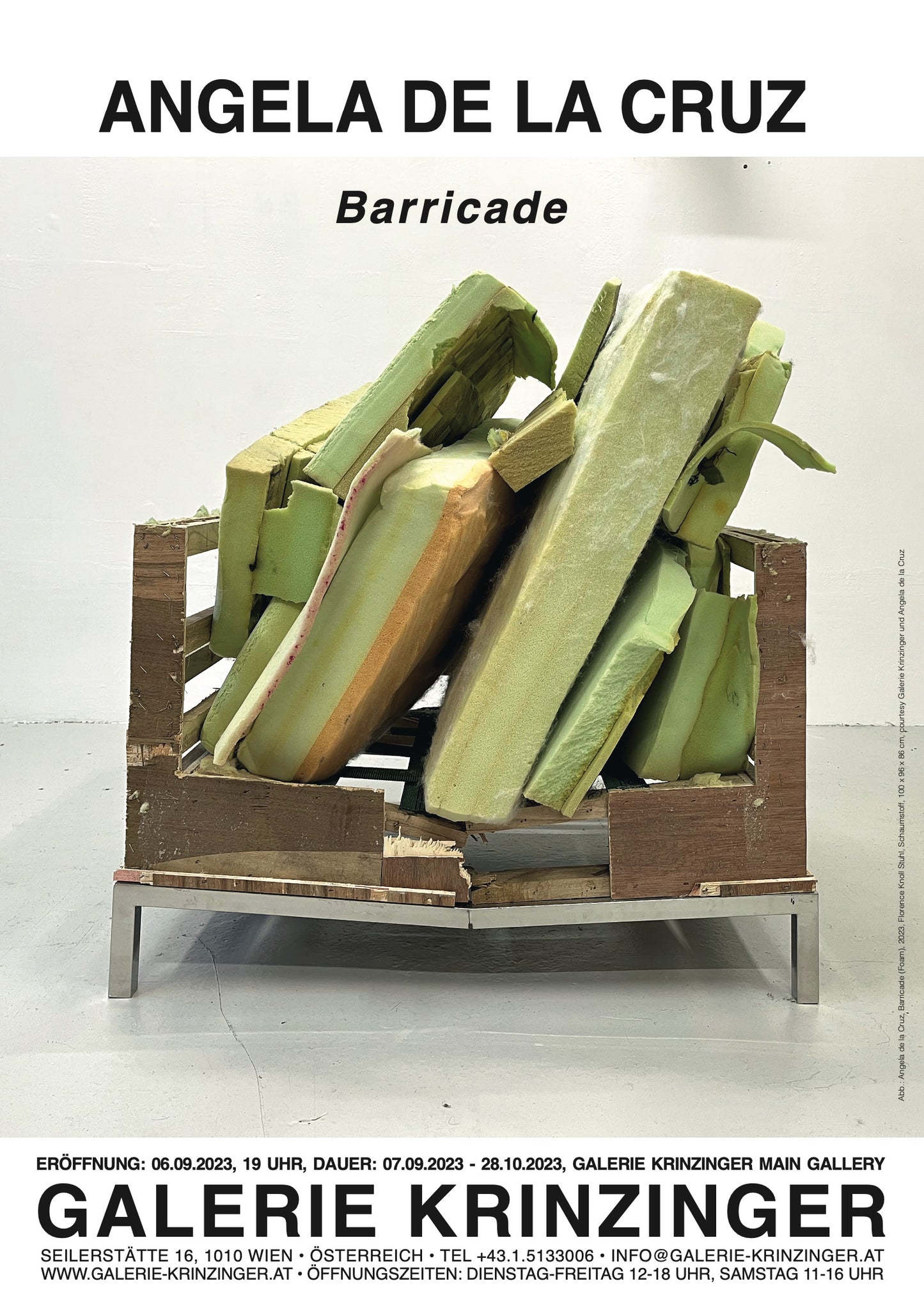 Angela de la Cruz: Barricade