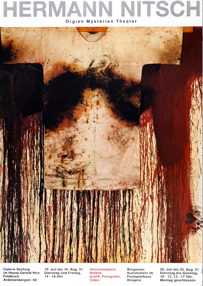 Hermann Nitsch: Das Orgien Mysterien Theater. Galerie Sechzig