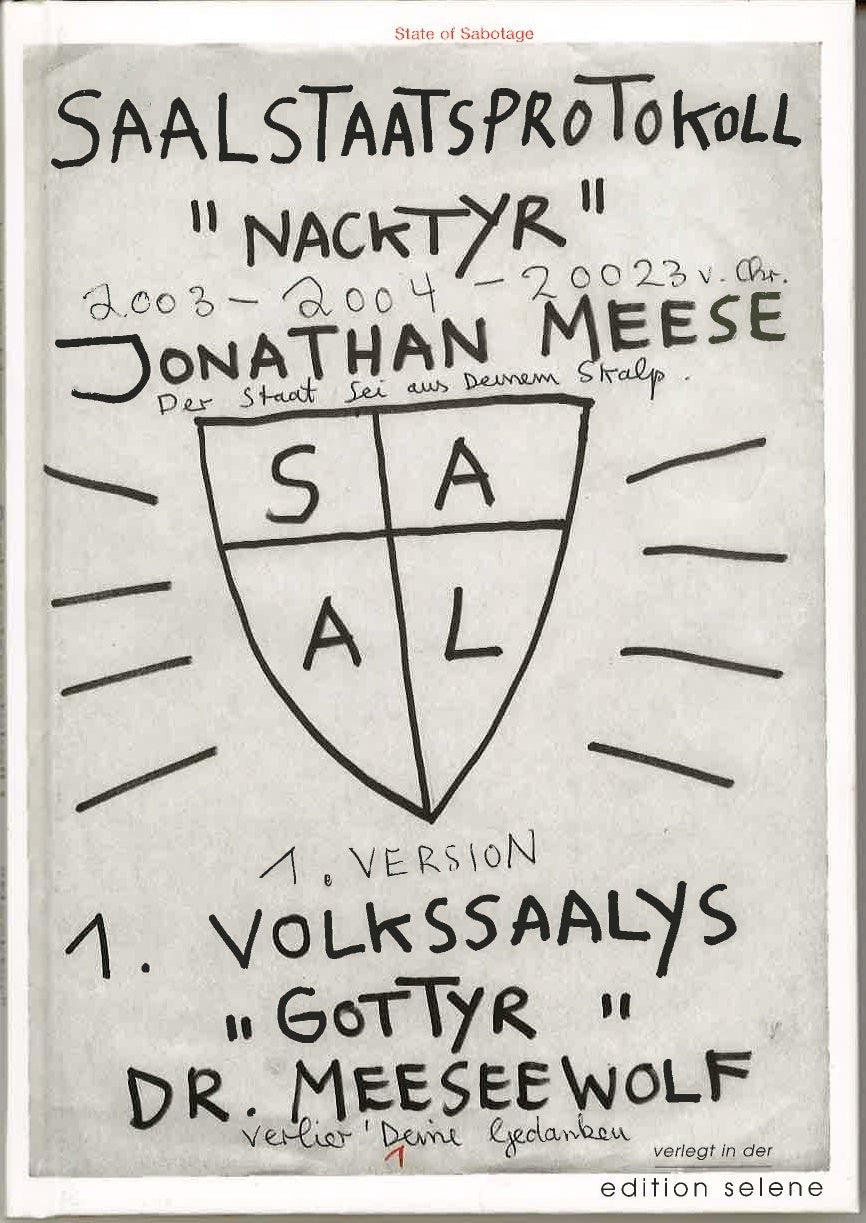 Jonathan Meese: Saalstaatspotokoll I "Naktyr"