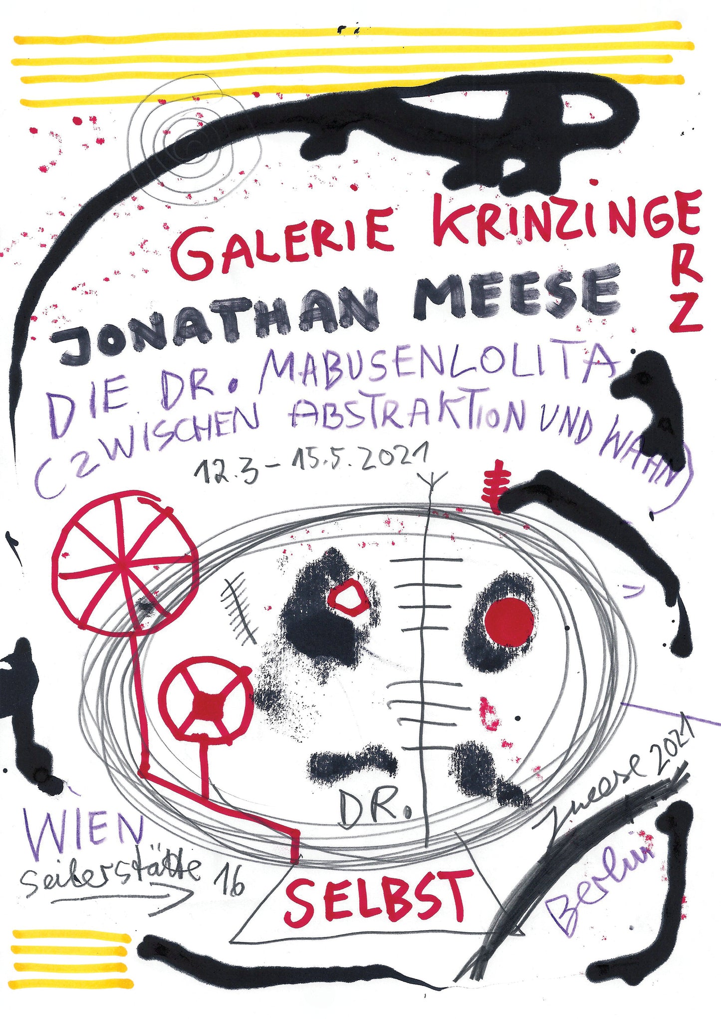 Jonathan Meese: Dr. Mabusenlolita (klein) Dr. Selbst