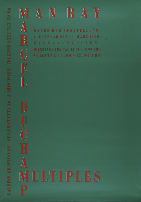 Marcel Duchamp: MULTIPLES Man Ray, Marcel Duchamp