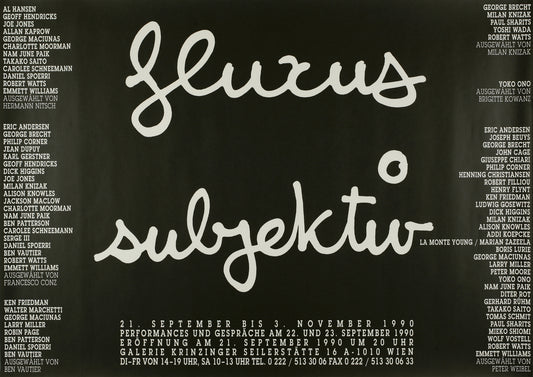 Diverse: Fluxus subjektiv