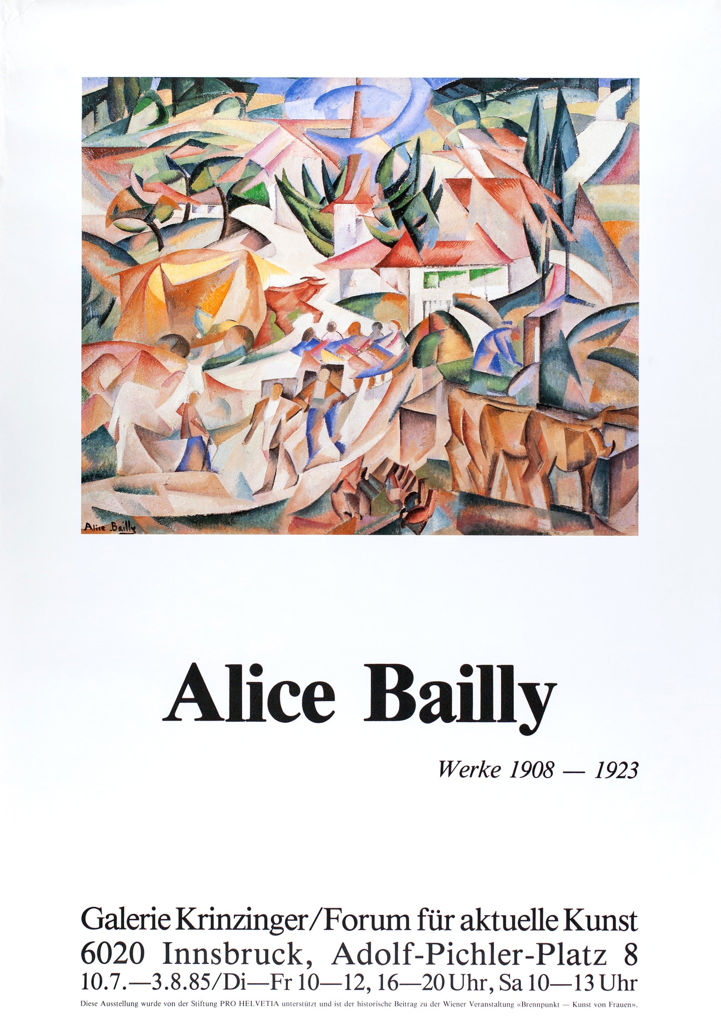 Alice Bailly: Werke 1908-1923